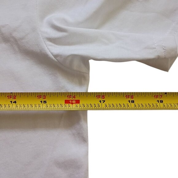 Adidas Camo Logo Graphic T-Shirt White Youth Size M Athletic Casual Tee - Picture 6 of 8